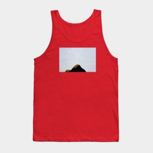 The Cross Swiss Alps Sea of ​​fog / Swiss Artwork Photography Tank Top